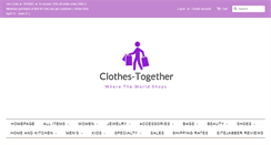 Desktop Screenshot of clothestogether.com